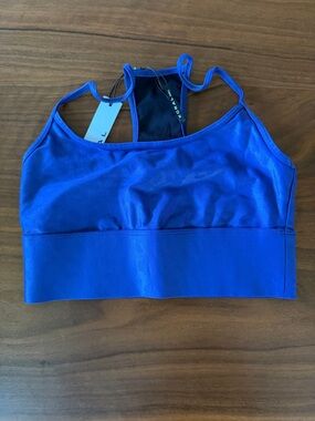 Koral Purple Racerback Sports Bra small